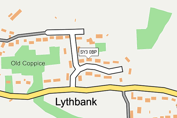 SY3 0BP map - OS OpenMap – Local (Ordnance Survey)