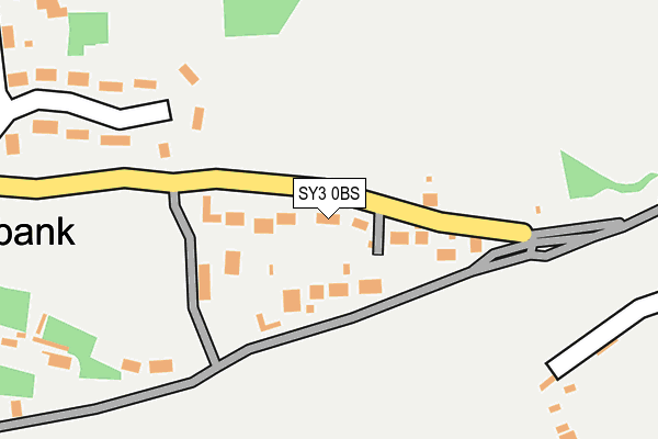 SY3 0BS map - OS OpenMap – Local (Ordnance Survey)