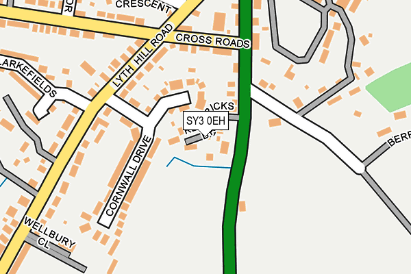 Map of THE CREATIVE STATION LIMITED at local scale