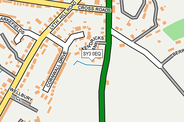 SY3 0EQ map - OS OpenMap – Local (Ordnance Survey)