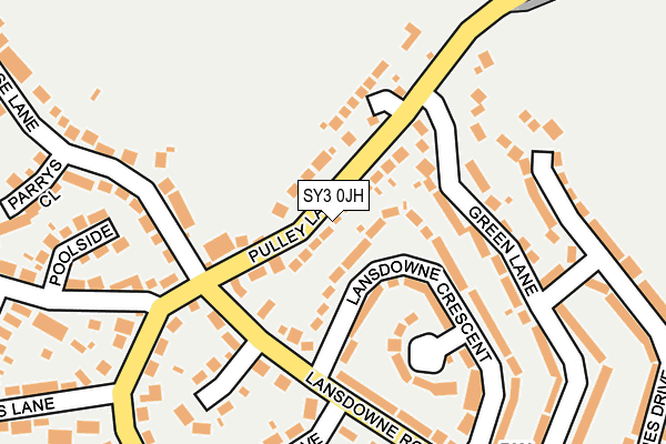 Map of P & B LEISURE LIMITED at local scale