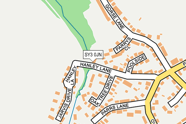 SY3 0JN map - OS OpenMap – Local (Ordnance Survey)