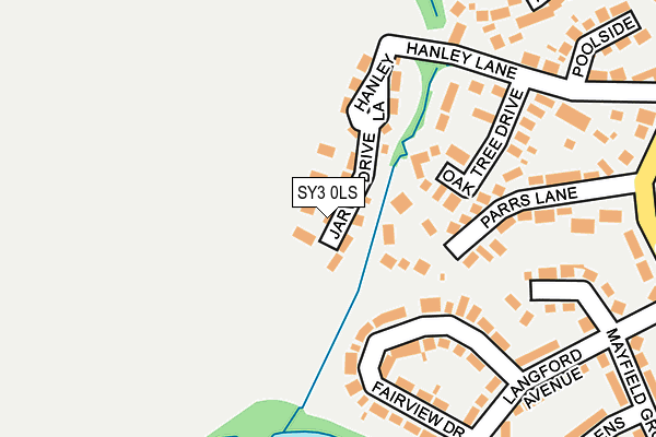 SY3 0LS map - OS OpenMap – Local (Ordnance Survey)