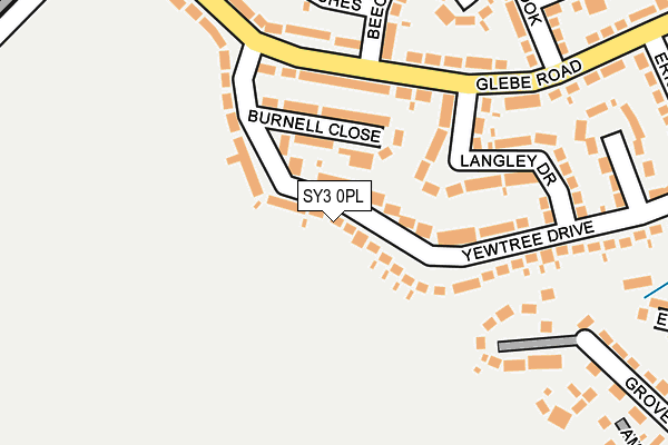 SY3 0PL map - OS OpenMap – Local (Ordnance Survey)