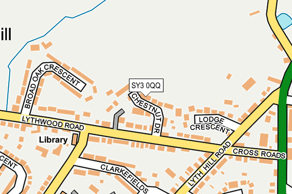 SY3 0QQ map - OS OpenMap – Local (Ordnance Survey)