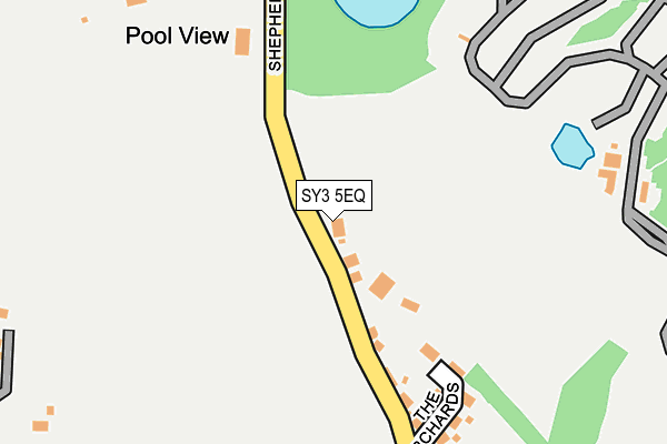 SY3 5EQ map - OS OpenMap – Local (Ordnance Survey)