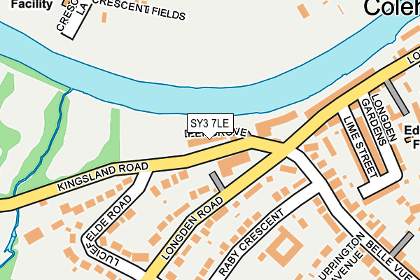 SY3 7LE map - OS OpenMap – Local (Ordnance Survey)