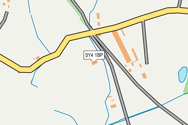 SY4 1BP map - OS OpenMap – Local (Ordnance Survey)