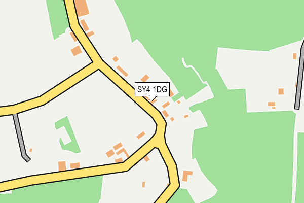 SY4 1DG map - OS OpenMap – Local (Ordnance Survey)