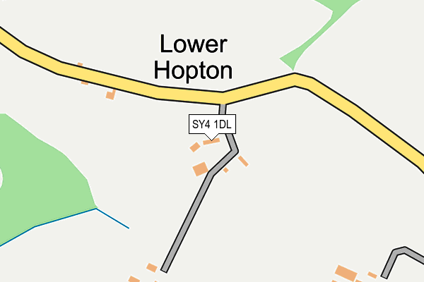 SY4 1DL map - OS OpenMap – Local (Ordnance Survey)