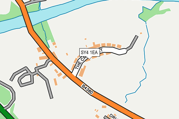 SY4 1EA map - OS OpenMap – Local (Ordnance Survey)