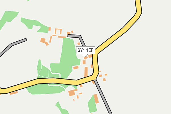 SY4 1EF map - OS OpenMap – Local (Ordnance Survey)