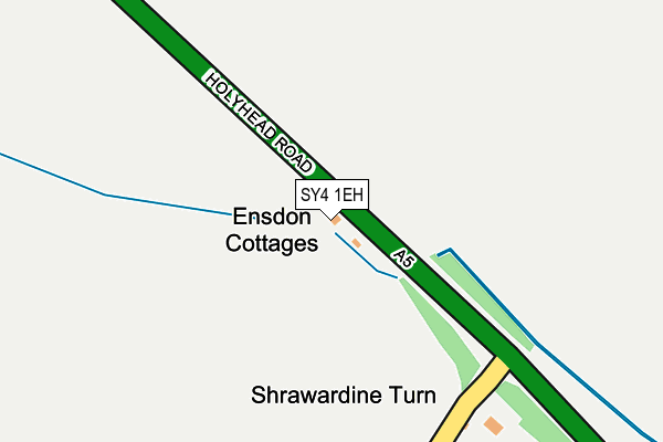 SY4 1EH map - OS OpenMap – Local (Ordnance Survey)