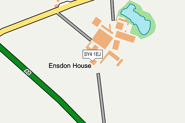 SY4 1EJ map - OS OpenMap – Local (Ordnance Survey)