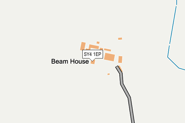 SY4 1EP map - OS OpenMap – Local (Ordnance Survey)