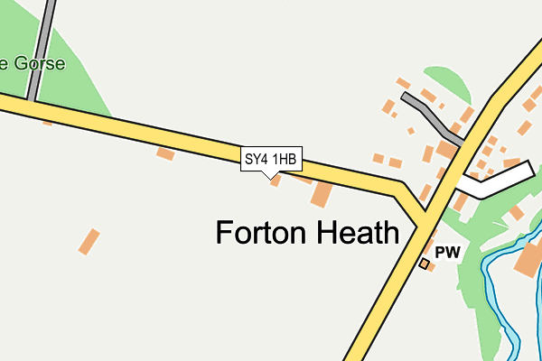 SY4 1HB map - OS OpenMap – Local (Ordnance Survey)