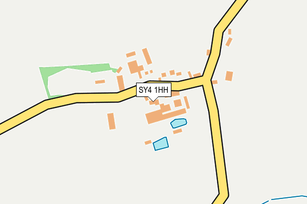 SY4 1HH map - OS OpenMap – Local (Ordnance Survey)