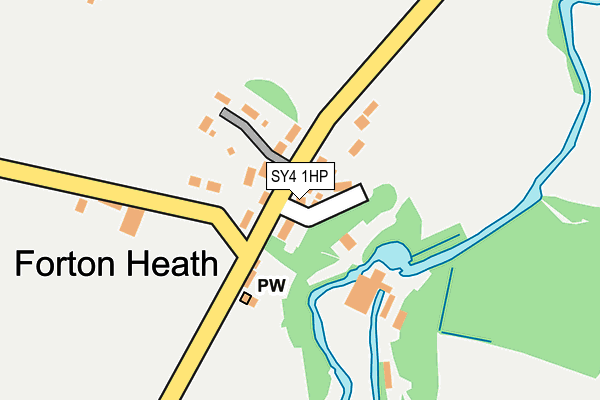 SY4 1HP map - OS OpenMap – Local (Ordnance Survey)