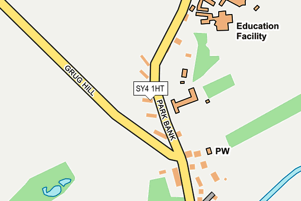 SY4 1HT map - OS OpenMap – Local (Ordnance Survey)