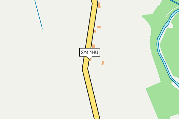 SY4 1HU map - OS OpenMap – Local (Ordnance Survey)