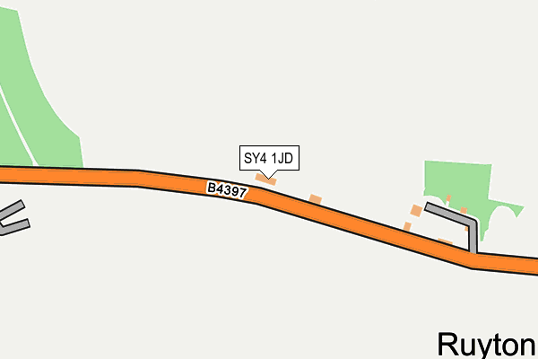 SY4 1JD map - OS OpenMap – Local (Ordnance Survey)