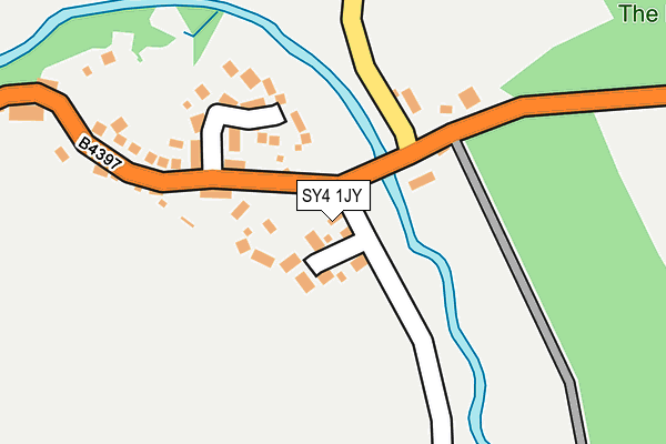 SY4 1JY map - OS OpenMap – Local (Ordnance Survey)