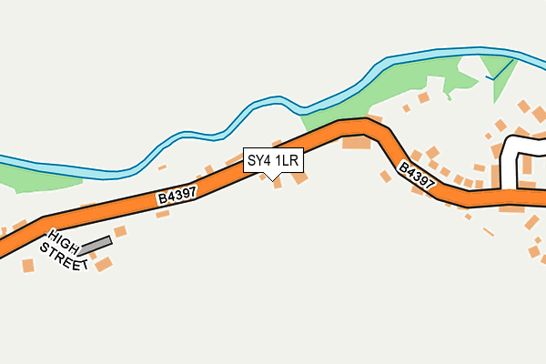 SY4 1LR map - OS OpenMap – Local (Ordnance Survey)