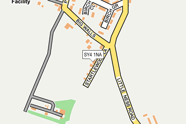 SY4 1NA map - OS OpenMap – Local (Ordnance Survey)