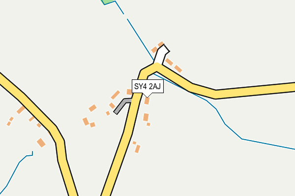 SY4 2AJ map - OS OpenMap – Local (Ordnance Survey)