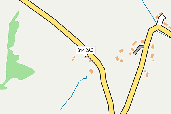 SY4 2AQ map - OS OpenMap – Local (Ordnance Survey)
