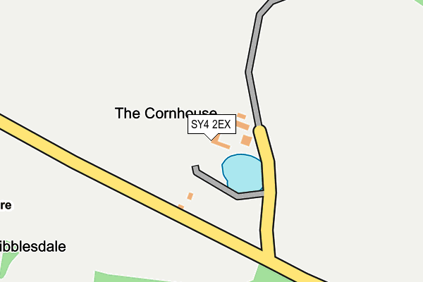 SY4 2EX map - OS OpenMap – Local (Ordnance Survey)