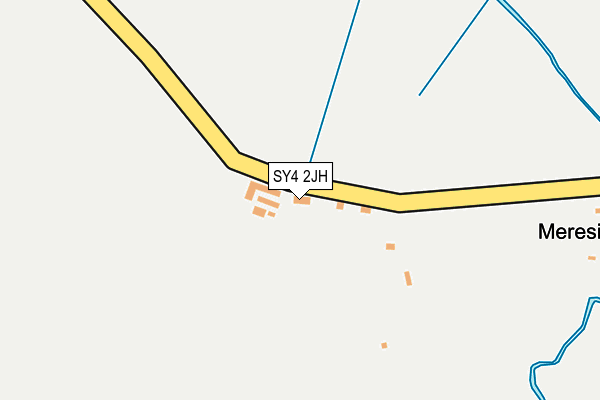 SY4 2JH map - OS OpenMap – Local (Ordnance Survey)