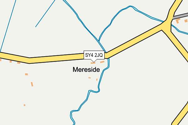 SY4 2JQ map - OS OpenMap – Local (Ordnance Survey)