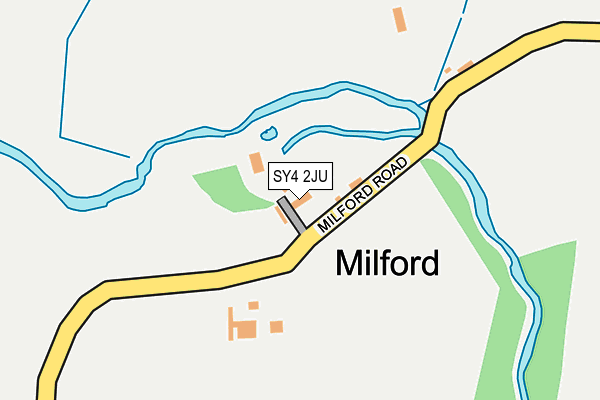 SY4 2JU map - OS OpenMap – Local (Ordnance Survey)