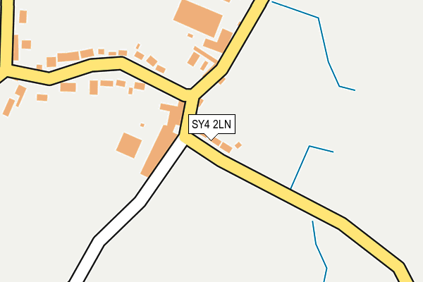 SY4 2LN map - OS OpenMap – Local (Ordnance Survey)