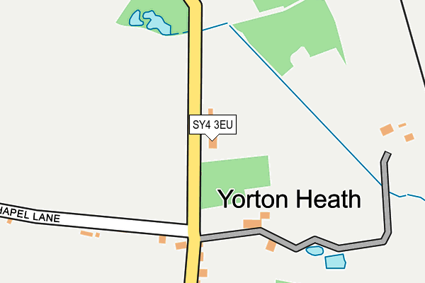 SY4 3EU map - OS OpenMap – Local (Ordnance Survey)