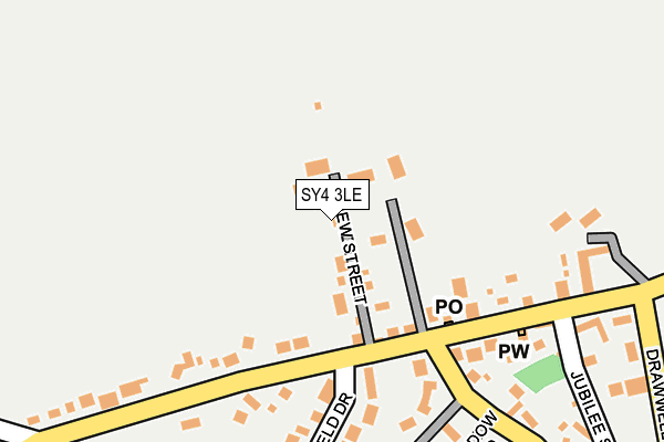 SY4 3LE map - OS OpenMap – Local (Ordnance Survey)