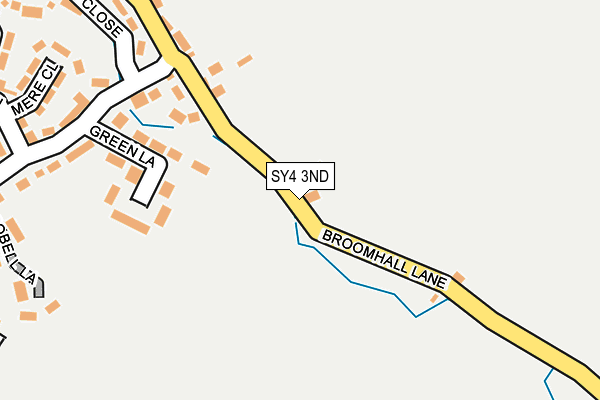 SY4 3ND map - OS OpenMap – Local (Ordnance Survey)