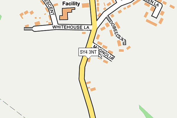 SY4 3NT map - OS OpenMap – Local (Ordnance Survey)