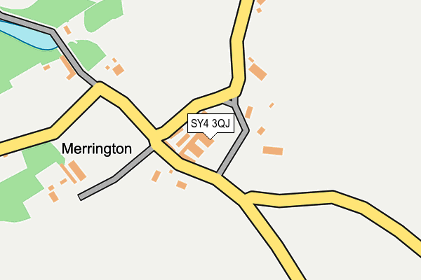 SY4 3QJ map - OS OpenMap – Local (Ordnance Survey)