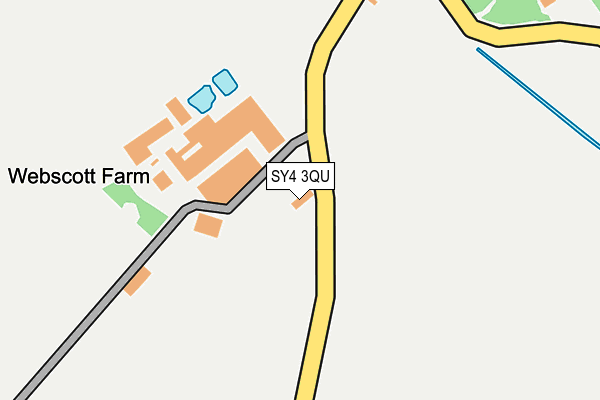 SY4 3QU map - OS OpenMap – Local (Ordnance Survey)