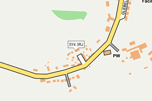 SY4 3RJ map - OS OpenMap – Local (Ordnance Survey)