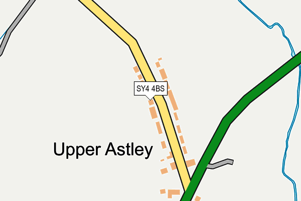 SY4 4BS map - OS OpenMap – Local (Ordnance Survey)