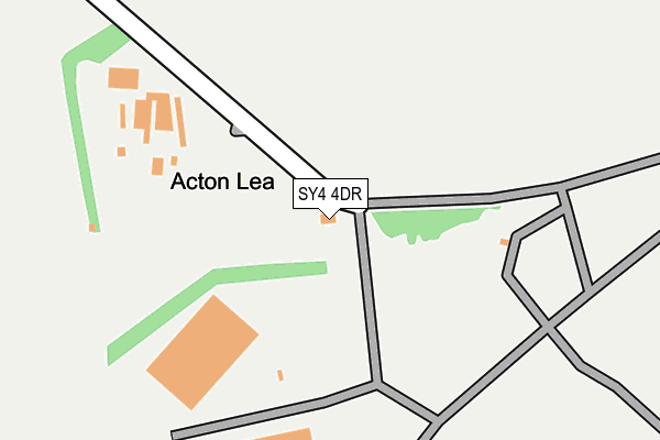 SY4 4DR map - OS OpenMap – Local (Ordnance Survey)