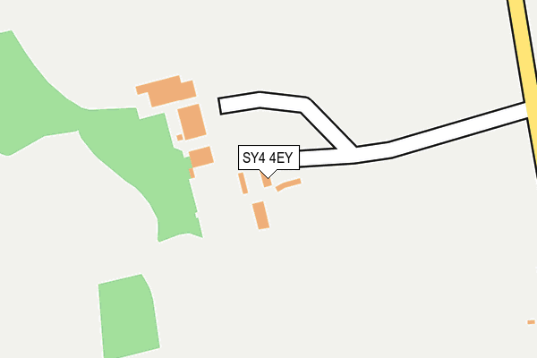 SY4 4EY map - OS OpenMap – Local (Ordnance Survey)