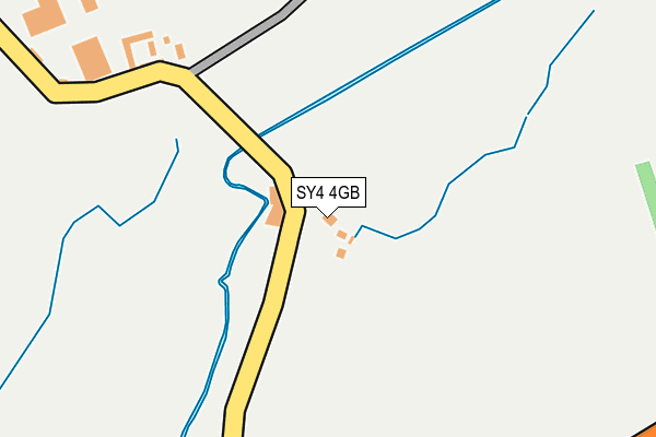 SY4 4GB map - OS OpenMap – Local (Ordnance Survey)