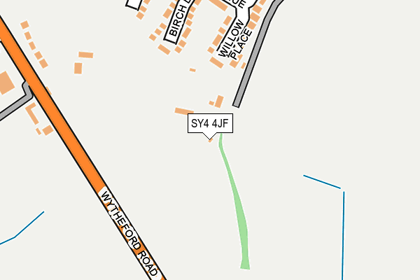 SY4 4JF map - OS OpenMap – Local (Ordnance Survey)