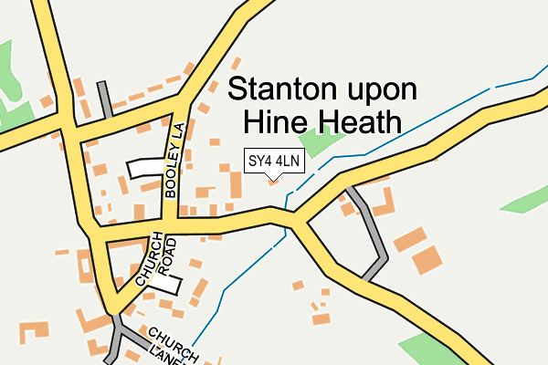 SY4 4LN map - OS OpenMap – Local (Ordnance Survey)