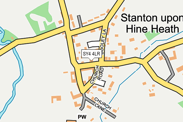 SY4 4LR map - OS OpenMap – Local (Ordnance Survey)