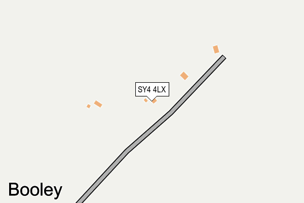 SY4 4LX map - OS OpenMap – Local (Ordnance Survey)